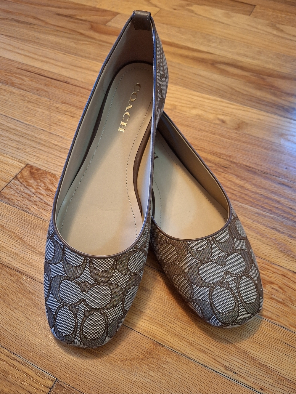 COACH Wendy Ballet Flats Shoes Size 10 New! - Picture 5 of 16